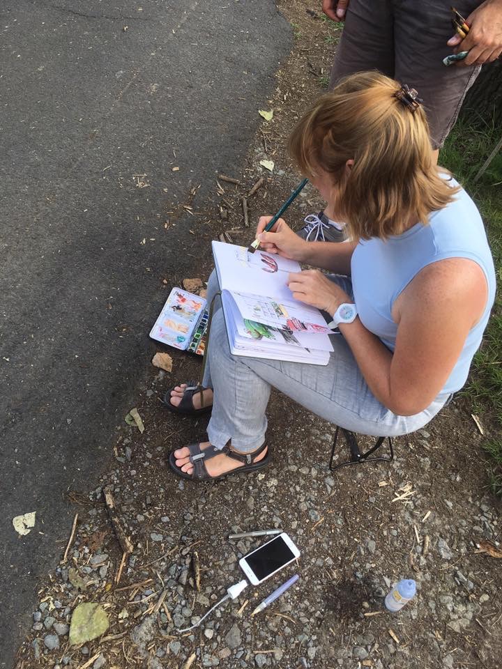 Groupe USK Belgium à Ronquières.