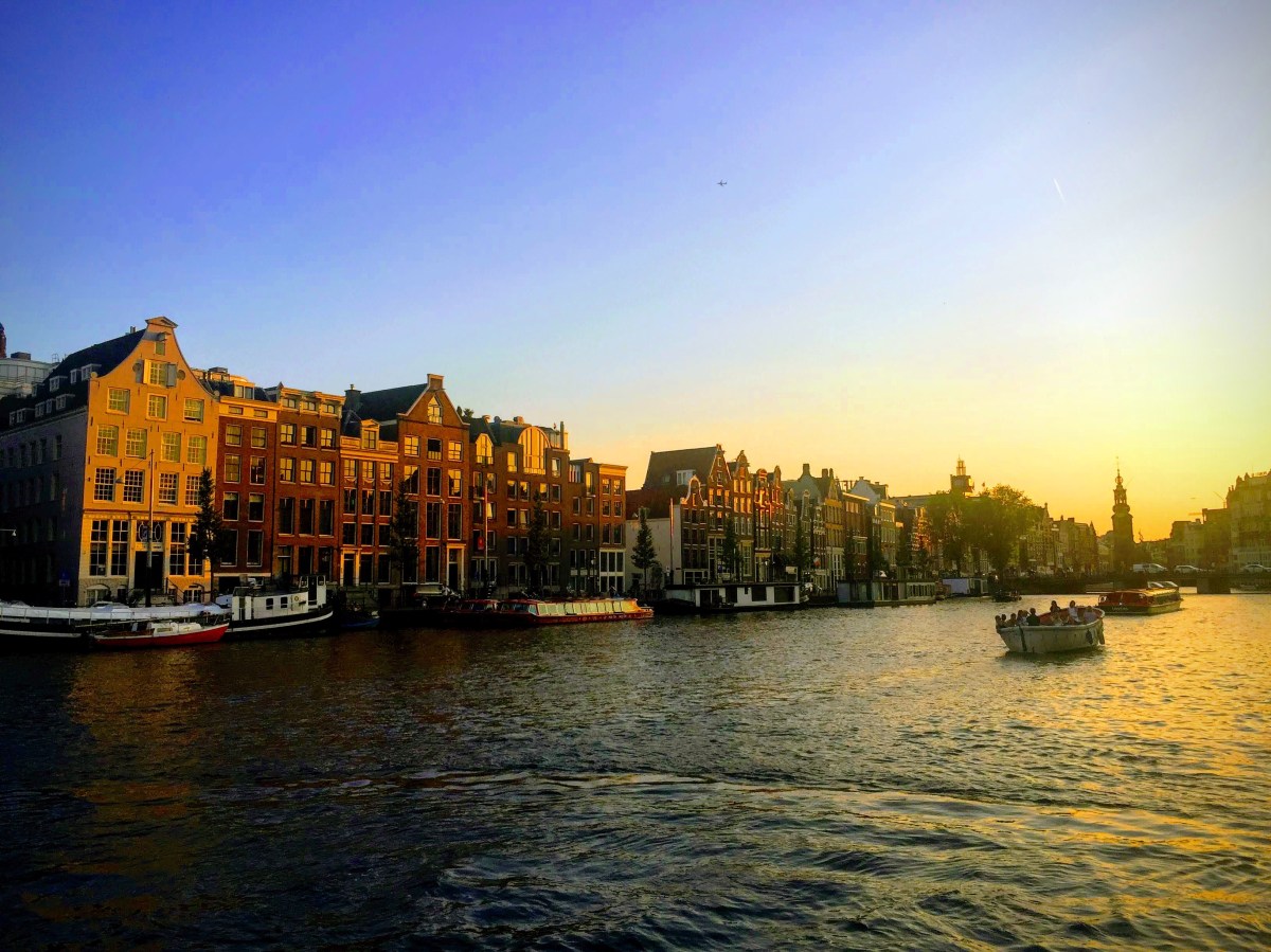 2019 couché de soleil sur Amstardam