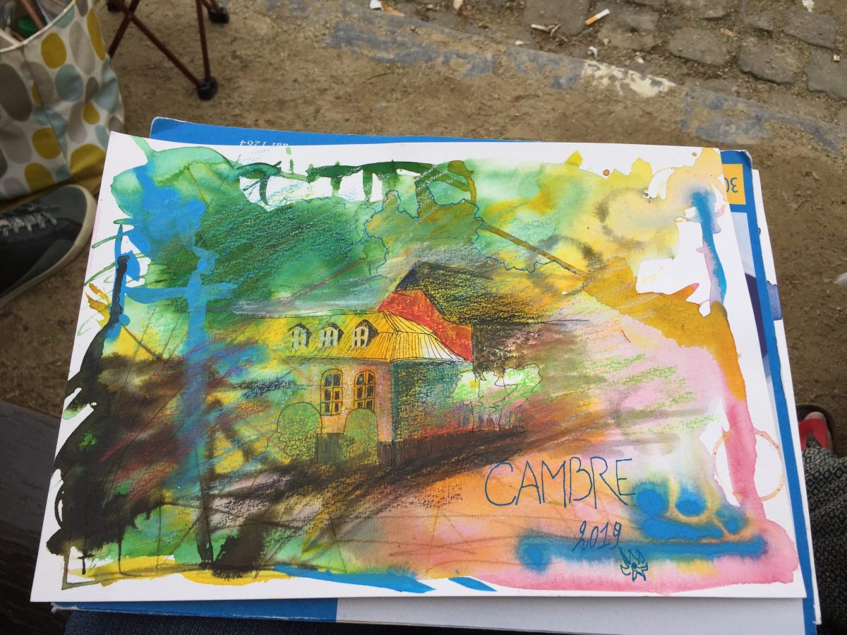 Dessin à la Cambre, Bruxelles