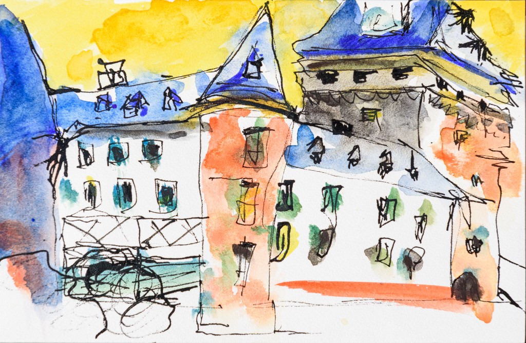 Dessin du château de Jemeppe